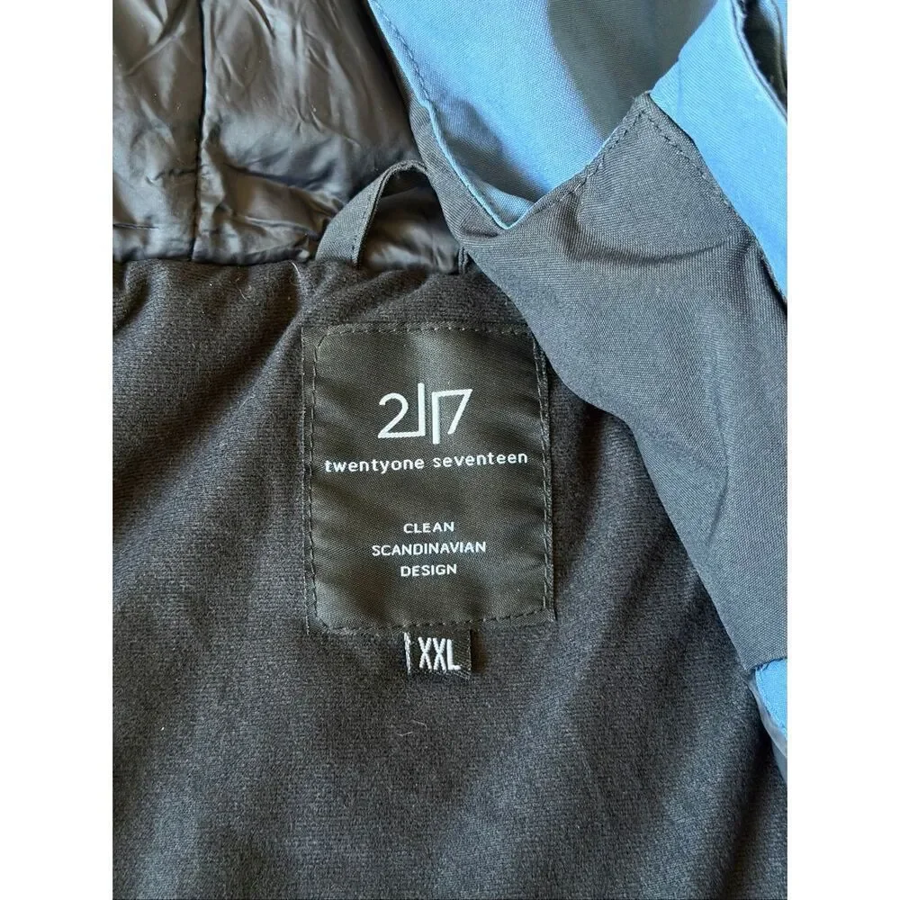2117 Of Sweden Ski jacket Gardet MS‎ Womens Gorpcore Blue Hooded 2XL